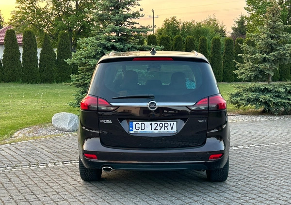 Opel Zafira cena 40000 przebieg: 199000, rok produkcji 2015 z Iłowa małe 631